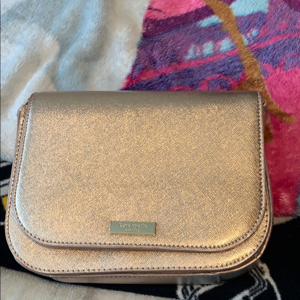Kate Spade Rose Gold Crossbody